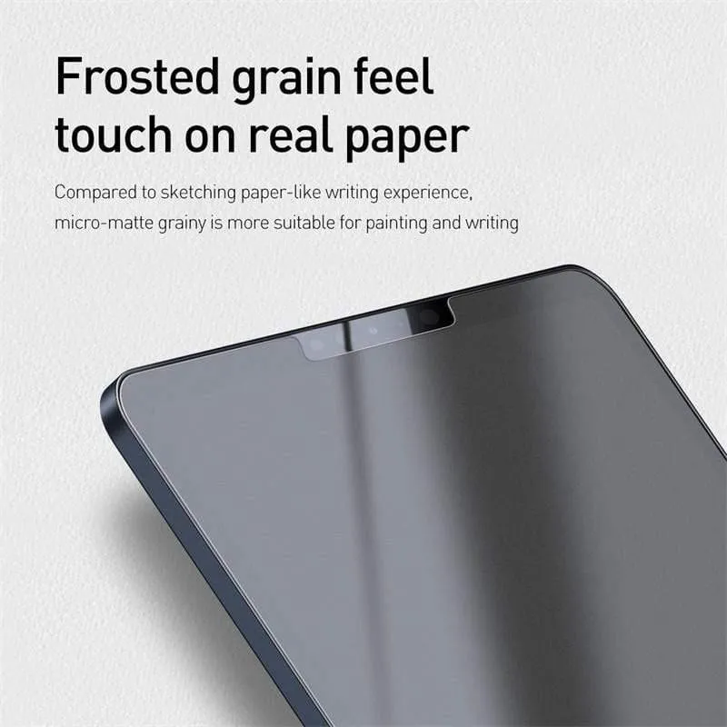 Baseus Papier wie Displayschutzfolie für iPad Pro 12.9 11 10.5 Matt PET Anti-Blend-Lackierfolie für iPad Mini 9.7 7.9 Zoll