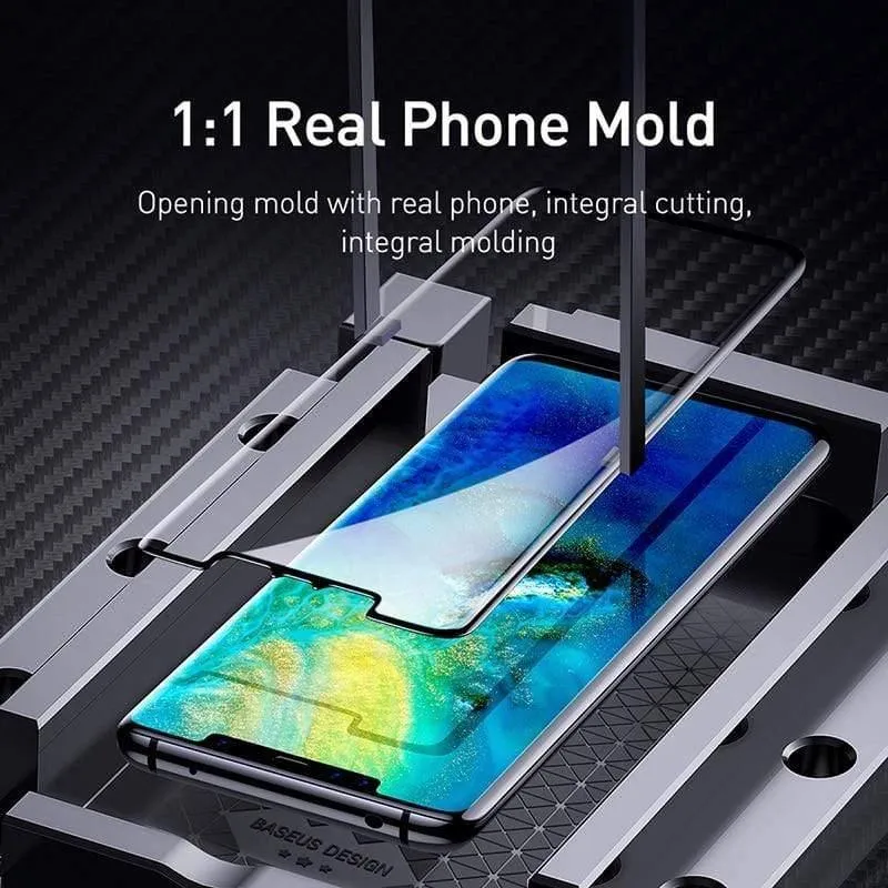 Baseus 2 Stück 0.15 mm ultradünner Displayschutz für Huawei Mate 20 Pro Softfilm Explosionsgeschützter Schutzfilm mit voller Abdeckung (2 Stück Softfilm für Mate 20 Pro)