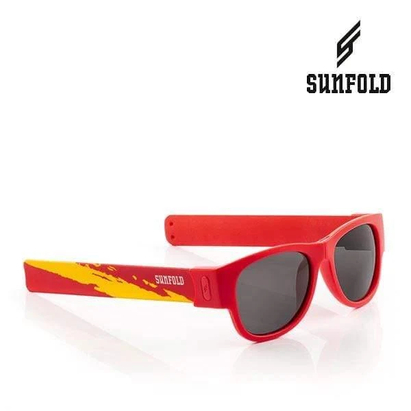 OUTLET Red Sunfold Spain World Cup Roll-Up-Sonnenbrille (ohne Verpackung)