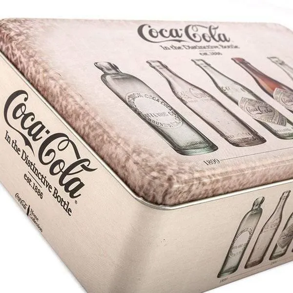 OUTLET Coca-Cola Retro Metallbox (Ohne Verpackung)