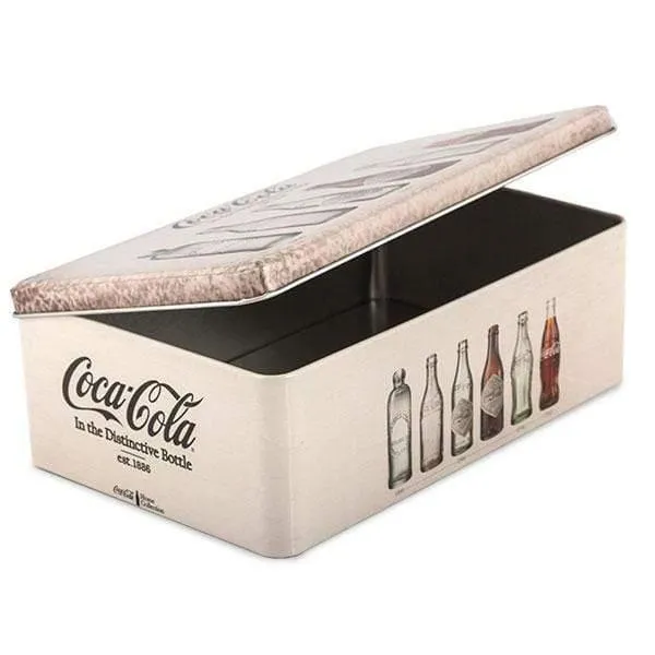 OUTLET Coca-Cola Retro Metallbox (Ohne Verpackung)