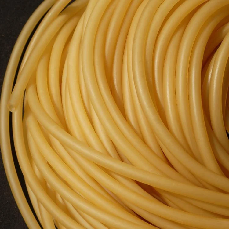 ID 3 mm 4 mm x 6 mm Außendurchmesser Naturlatex-Gummischläuche Flexibles Rohr Hoch belastbares elastisches chirurgisches medizinisches Rohr Weichschleuderkatapult