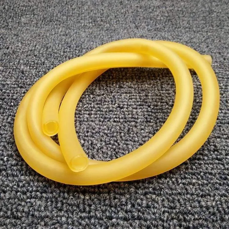 ID 3 mm 4 mm x 6 mm Außendurchmesser Naturlatex-Gummischläuche Flexibles Rohr Hoch belastbares elastisches chirurgisches medizinisches Rohr Weichschleuderkatapult
