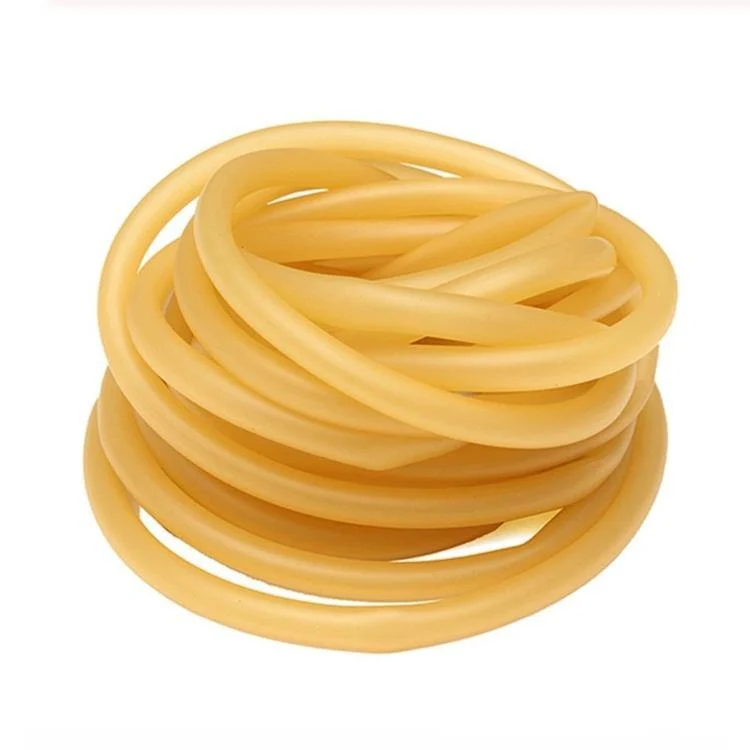 ID 3 mm 4 mm x 6 mm Außendurchmesser Naturlatex-Gummischläuche Flexibles Rohr Hoch belastbares elastisches chirurgisches medizinisches Rohr Weichschleuderkatapult