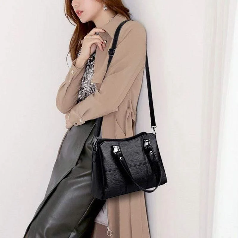 Designer-Handtaschen aus Leder im Karo-Stil, hochwertige Damen-Umhängetaschen für Damen