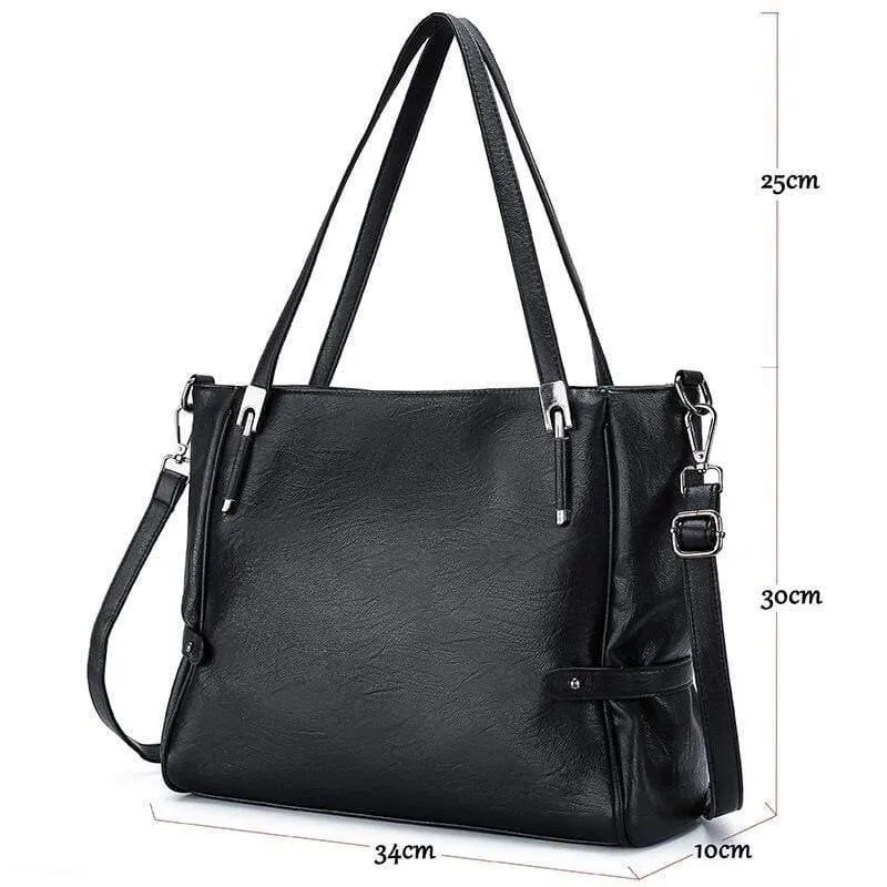 Damen Handtaschen Leder Damen Schultertaschen 2 Sets Berühmte Markendesigner Damen Umhängetasche