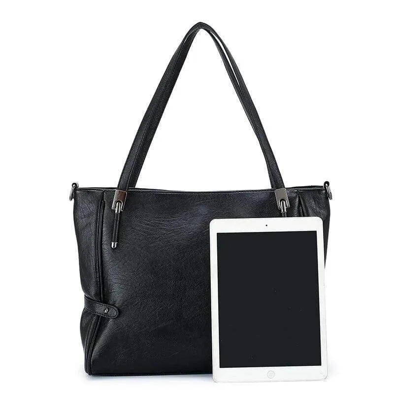 Damen Handtaschen Leder Damen Schultertaschen 2 Sets Berühmte Markendesigner Damen Umhängetasche