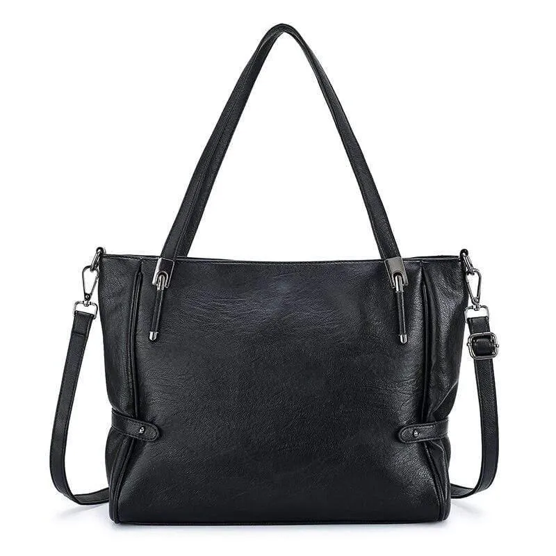 Damen Handtaschen Leder Damen Schultertaschen 2 Sets Berühmte Markendesigner Damen Umhängetasche