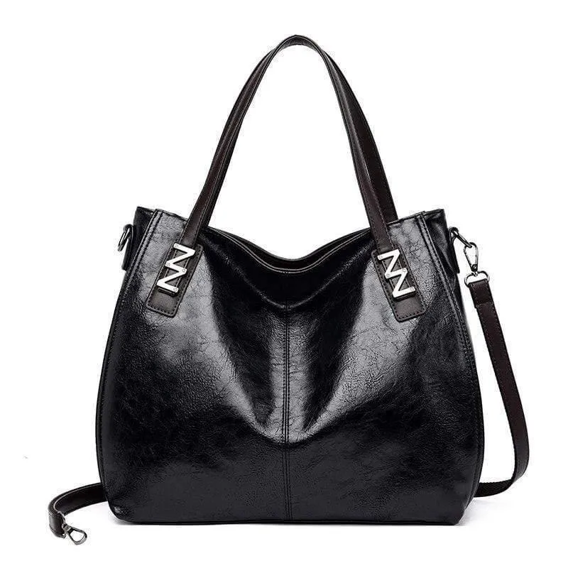 Damen Öl Wachs Leder Designer Handtaschen Hochwertige Umhängetaschen Damen PU Leder Damen Taschen