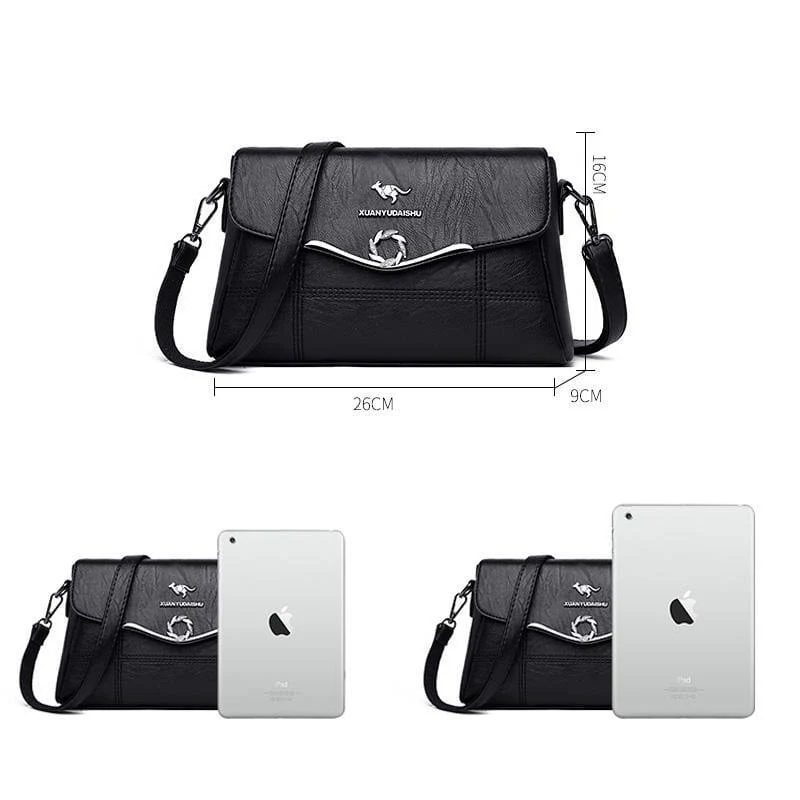 Weibliche Leder Luxus Handtaschen Frauen Taschen Designer Handtaschen Hochwertige Umhängetaschen