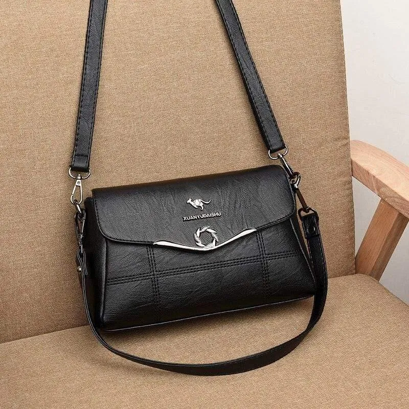 Weibliche Leder Luxus Handtaschen Frauen Taschen Designer Handtaschen Hochwertige Umhängetaschen