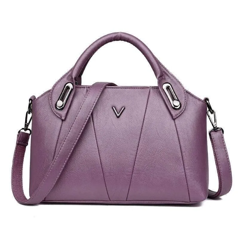 Damen Leder Messenger Bags Vintage Sac A Main Umhängetaschen für Damen Leder Umhängetasche