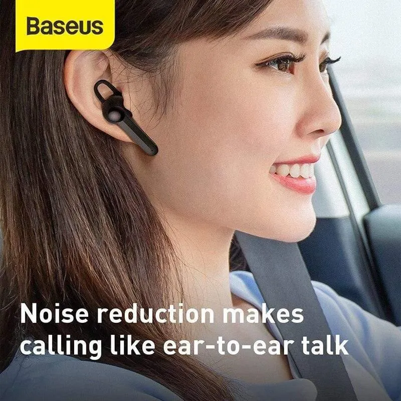 Baseus Magnetic Charging Drahtloser Bluetooth-Kopfhörer mit einer Freisprecheinrichtung und Mikrofon Business Bluetooth-Headset für Autofahrer