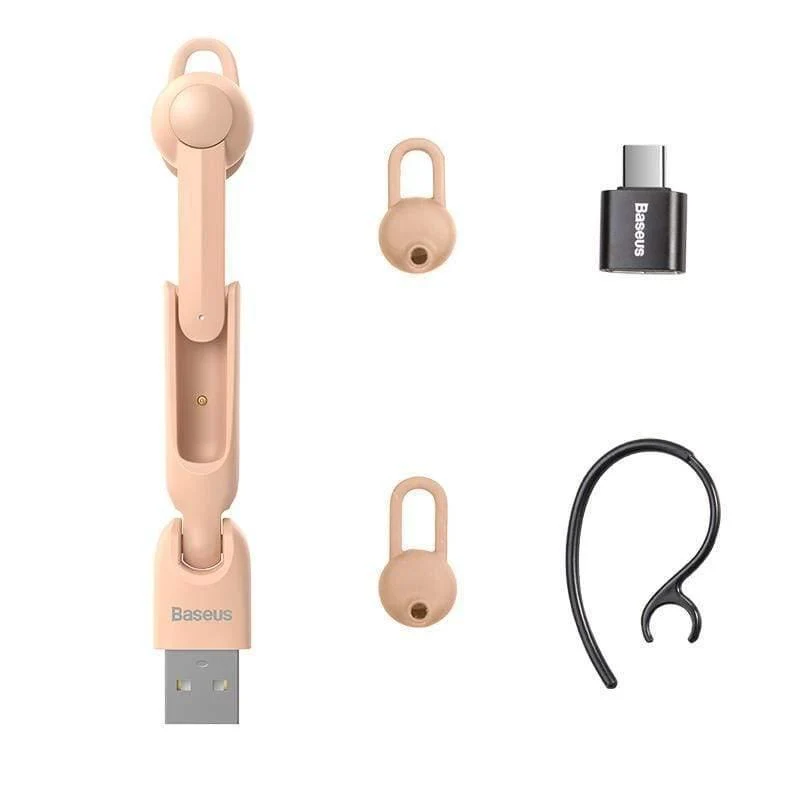 Baseus Magnetic Charging Drahtloser Bluetooth-Kopfhörer mit einer Freisprecheinrichtung und Mikrofon Business Bluetooth-Headset für Autofahrer