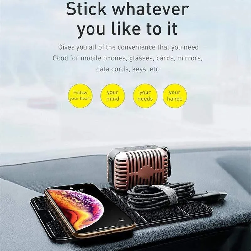 Baseus Universal Autotelefonhalter für Handy Handy Wandtisch Aufkleber Multifunktions-Nano-Gummipad Autohalterung Ständer