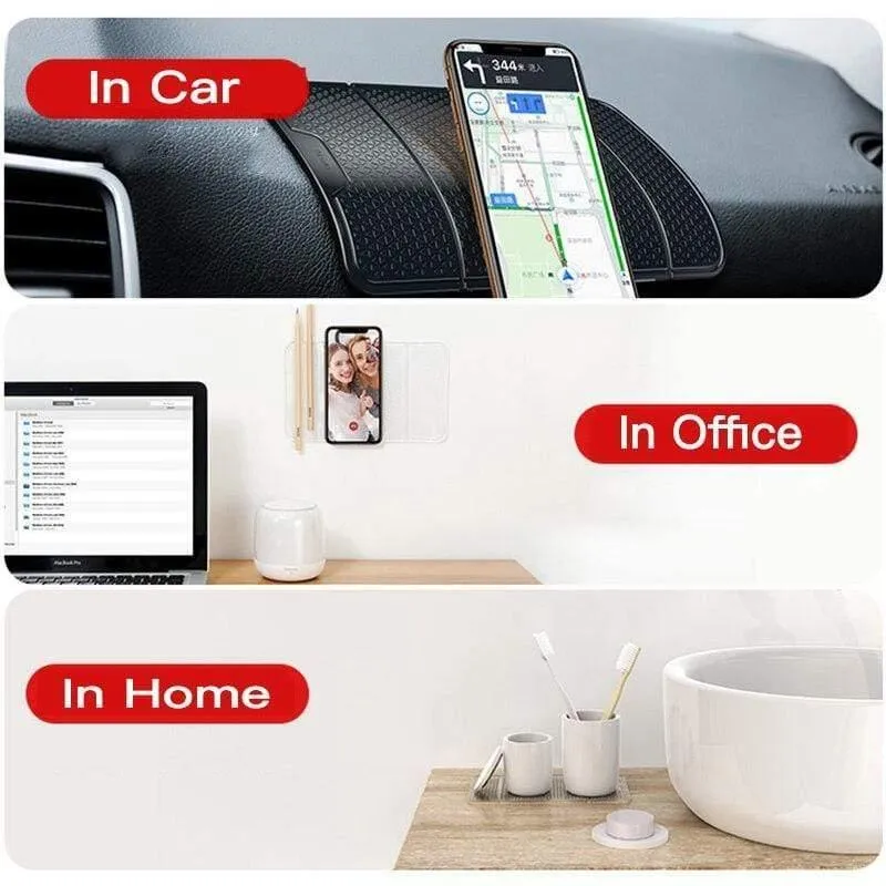 Baseus Universal Autotelefonhalter für Handy Handy Wandtisch Aufkleber Multifunktions-Nano-Gummipad Autohalterung Ständer