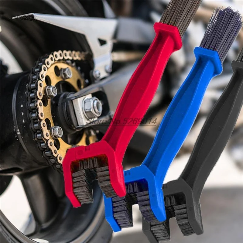Motorrad Kettenbürstenreiniger Abdeckungen für Sportster 1200 Honda Vfr800 Teile Bmw F800gs Abenteuer Honda Cb 650f Ktm