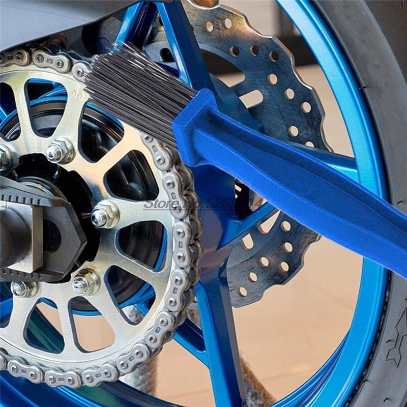Motorrad Kettenbürstenreiniger Abdeckungen für Sportster 1200 Honda Vfr800 Teile Bmw F800gs Abenteuer Honda Cb 650f Ktm