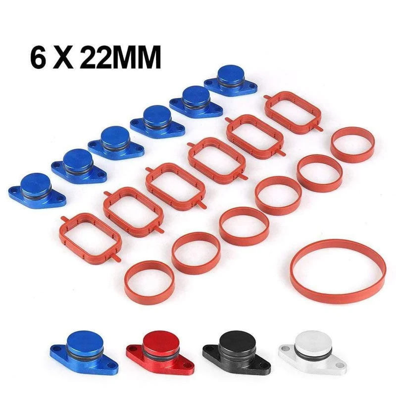 BMW M47 6X22mm Autoersatzteile Wirbelrohlinge Klappen Reparatur Löschsatz mit Einlassdichtungen Schlüsselrohlinge
