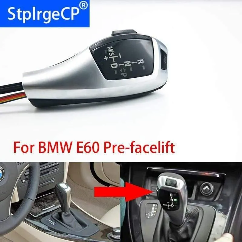 BMW 5er-Serie 2004–2006 E60 Limousine vor LCI vor dem Facelift LHD Automatik, aktualisierter Look, LED-Schaltknauf, Autoteile