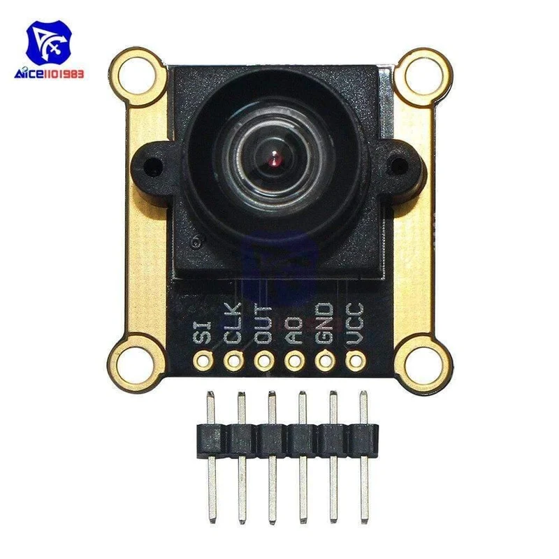 3V-5V TSL1401CL 128X1 Lineares CCD-Sensorarray mit Ultra-Weitwinkelobjektiv-Kamera-Tracking-Modul