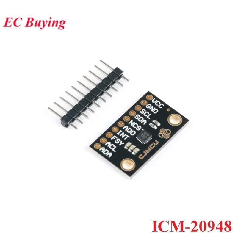 ICM-20948 Neun 9-Achsen-MEMS-Bewegungsverfolgungsgerät-Sensormodul mit geringem Stromverbrauch CJMCU-20948 SPI / I2C-Anschluss ICM 20948 ICM20948