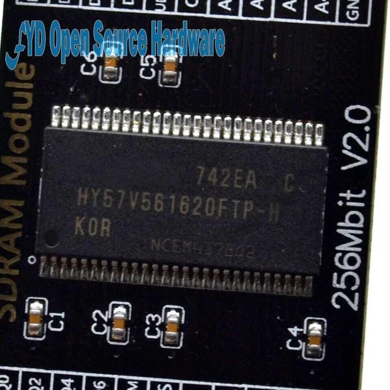 1 Stück 256Mbit SDRAM-Modul für FPGA-Entwicklungsplatine