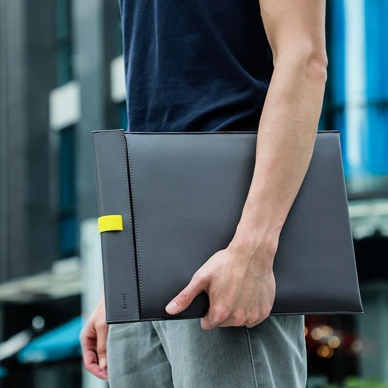 Baseus Laptop-Hülle für MacBook Air Pro 13 14 15 16, superdünne doppellagige Computer-Liner-Tasche für Dell Lenovo
