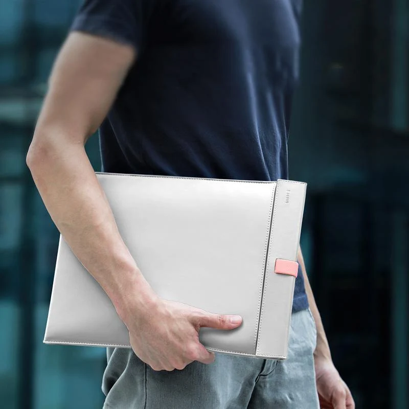 Baseus Laptop-Hülle für MacBook Air Pro 13 14 15 16, superdünne doppellagige Computer-Liner-Tasche für Dell Lenovo