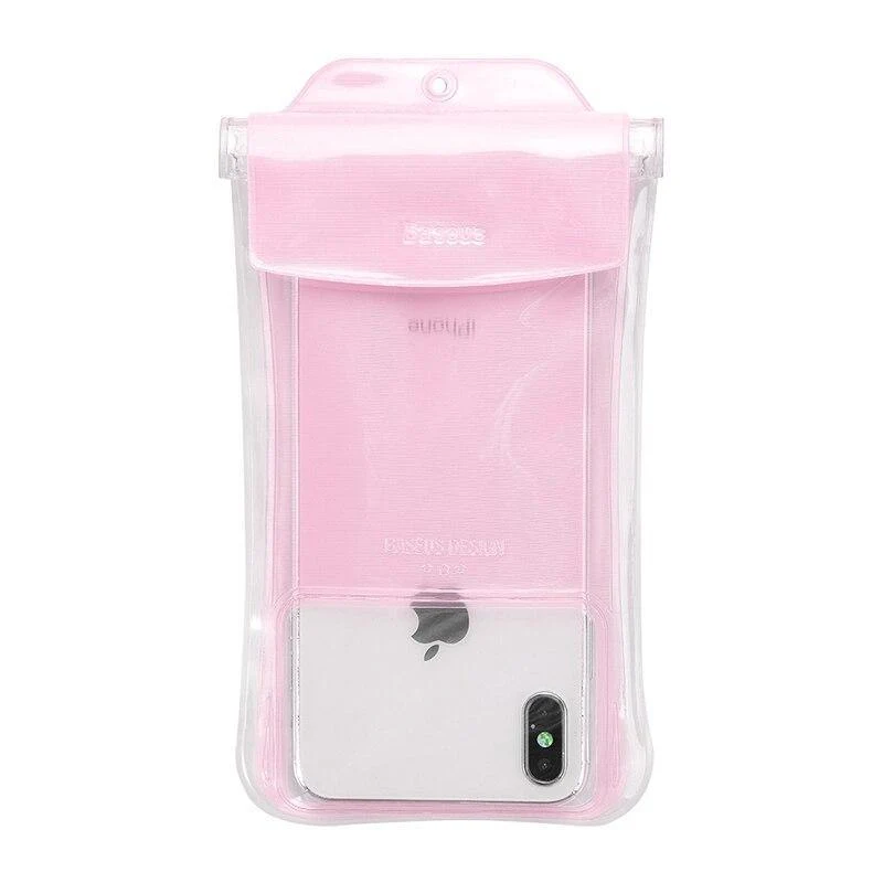 Baseus IP68 Wasserdichte Hülle für iPhone X XR XS MAX 8 7 P30 Samsung S10 Handytasche Tasche Airbag Schwimmen Handyhülle Abdeckung