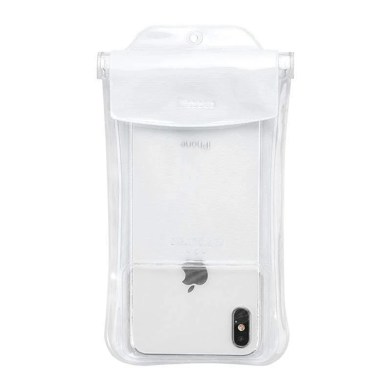 Baseus IP68 Wasserdichte Hülle für iPhone X XR XS MAX 8 7 P30 Samsung S10 Handytasche Tasche Airbag Schwimmen Handyhülle Abdeckung