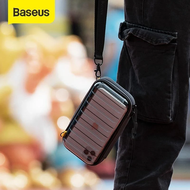 Baseus wasserdichte digitale Tasche USB-Kabel SD-Karte Kopfhörer Handy Aufbewahrungstasche Tasche Organizer Tasche Reisezubehör Taschen