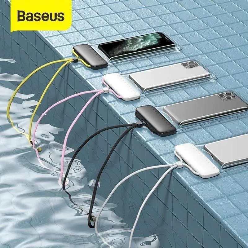 Baseus 7.2 Zoll wasserdichte Handyhülle Tasche Schwimmtasche Universelle Handytasche Handyhülle Abdeckung für Drift Tauchen Surfen