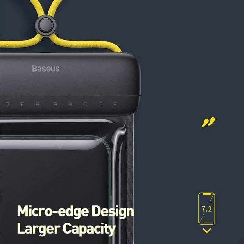 Baseus 7.2 Zoll wasserdichte Handyhülle Tasche Schwimmtasche Universelle Handytasche Handyhülle Abdeckung für Drift Tauchen Surfen