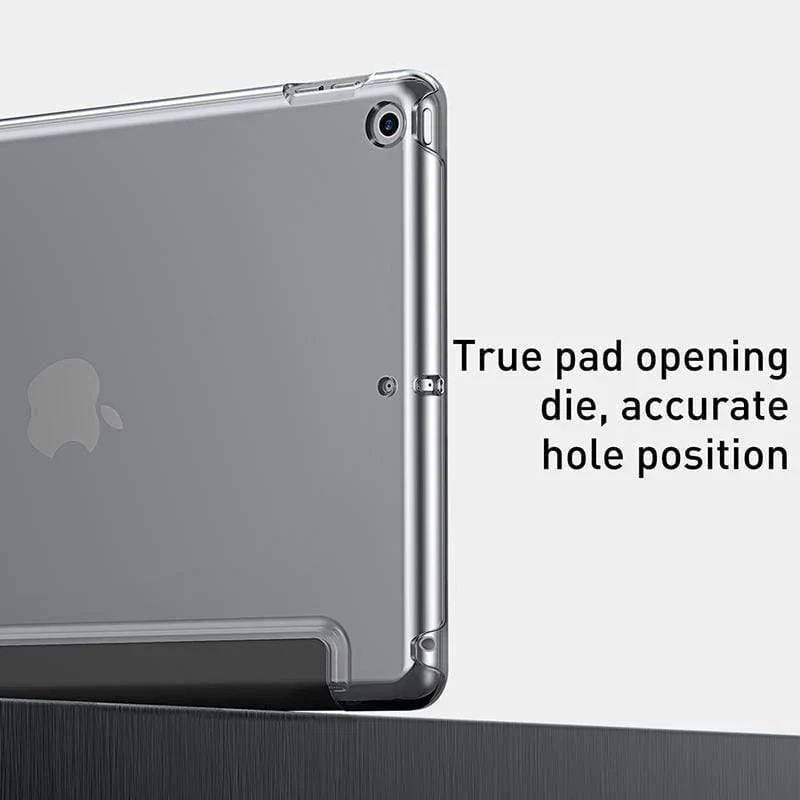 Baseus Smart Case für iPad 10.2 Zoll 2019 7. Generation, leichte Standhülle für iPad 10.2 Zoll, automatische Sleep/Wake-Funktion, vollständiger Schutz