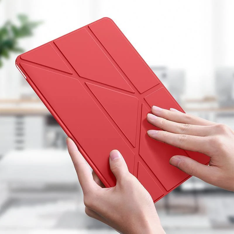 Baseus Smart Case für iPad 10.2 Zoll 2019 7. Generation, leichte Standhülle für iPad 10.2 Zoll, automatische Sleep/Wake-Funktion, vollständiger Schutz