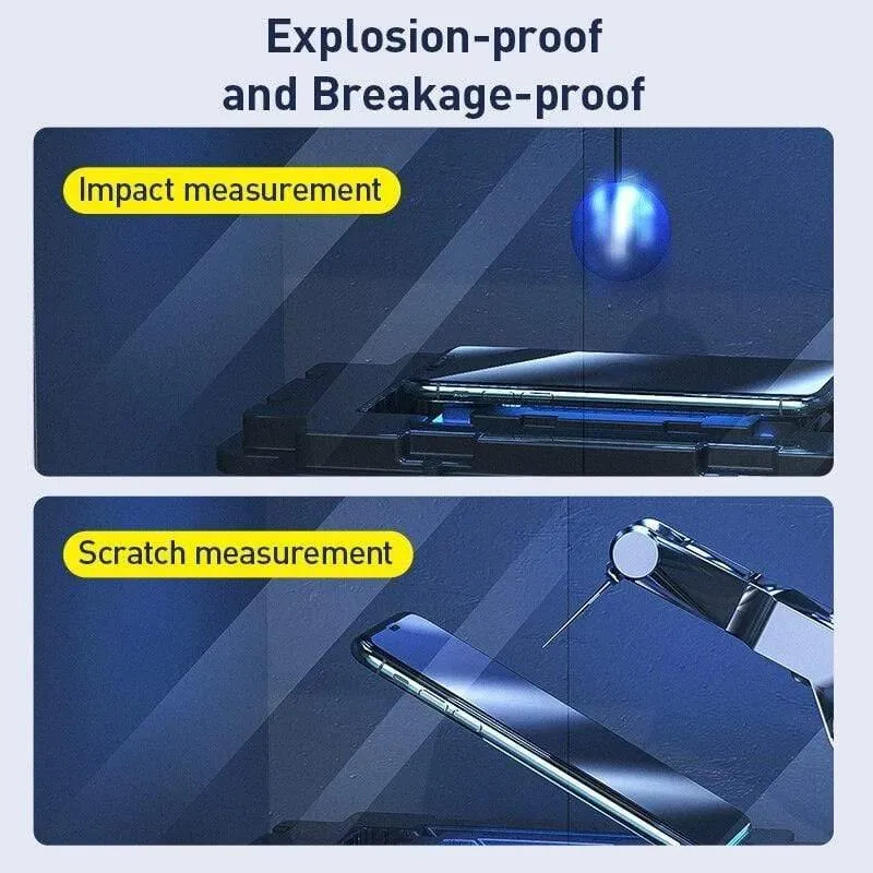 Baseus Schutzglas für iPhone 11 Pro Max Displayschutzfolie Composite-Folie für iPhone XR XS Max gehärtetes Glas