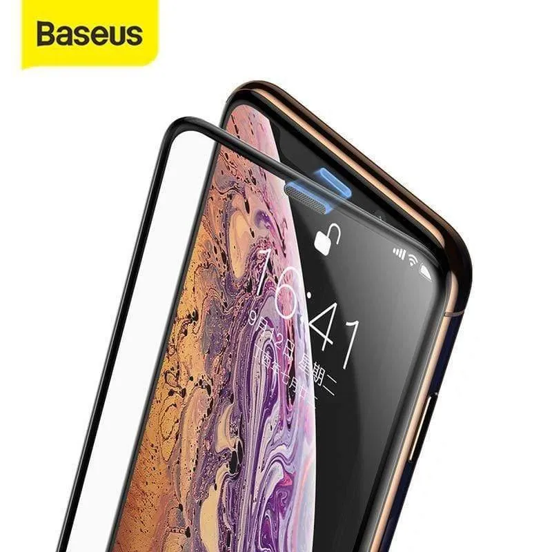 Baseus 3D Displayschutzfolie für iPhone XR 0.3 mm ultradünnes Schutzglas für iPhone Xs X Xs Max 7 8 Frontfolie aus gehärtetem Glas