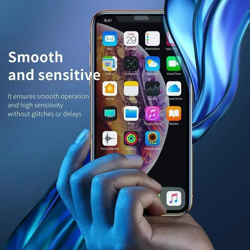 Baseus 3D Displayschutzfolie für iPhone XR 0.3 mm ultradünnes Schutzglas für iPhone Xs X Xs Max 7 8 Frontfolie aus gehärtetem Glas
