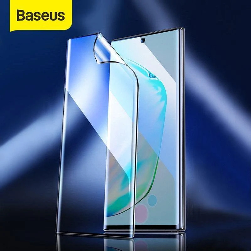 Baseus 2 Stück 0.15 mm Vollbildschutzfolie für Samsung Galaxy Note 10 Note 10 Plus Schutzfolie für Note 10 Plus Glas