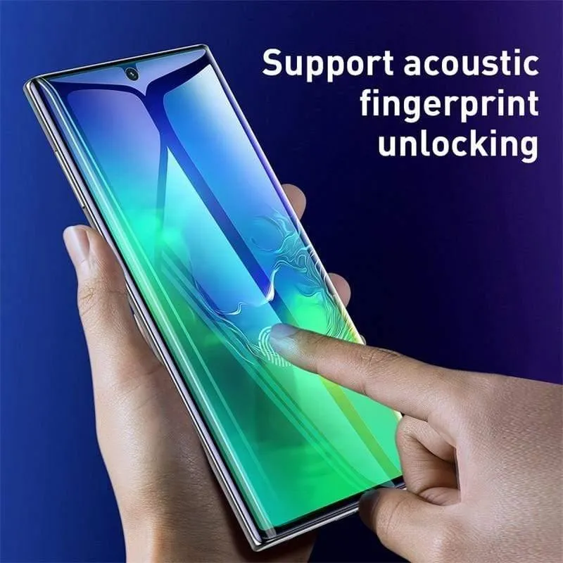 Baseus 2 Stück 0.15 mm Vollbildschutzfolie für Samsung Galaxy Note 10 Note 10 Plus Schutzfolie für Note 10 Plus Glas