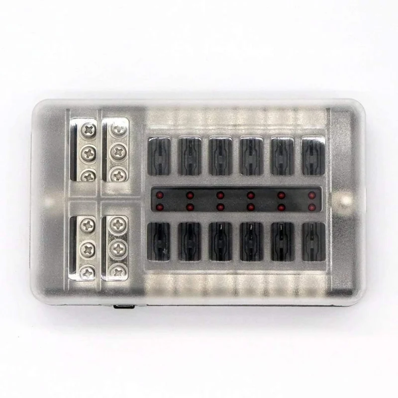 12 Way Blade Fuse Holder Box Block Car Vehice Boat Circuit ATO ATC 32VAuto & Motorrad: Teile, Auto-Ersatz- & -Reparaturteile, Sicherungen & Sicherungen!