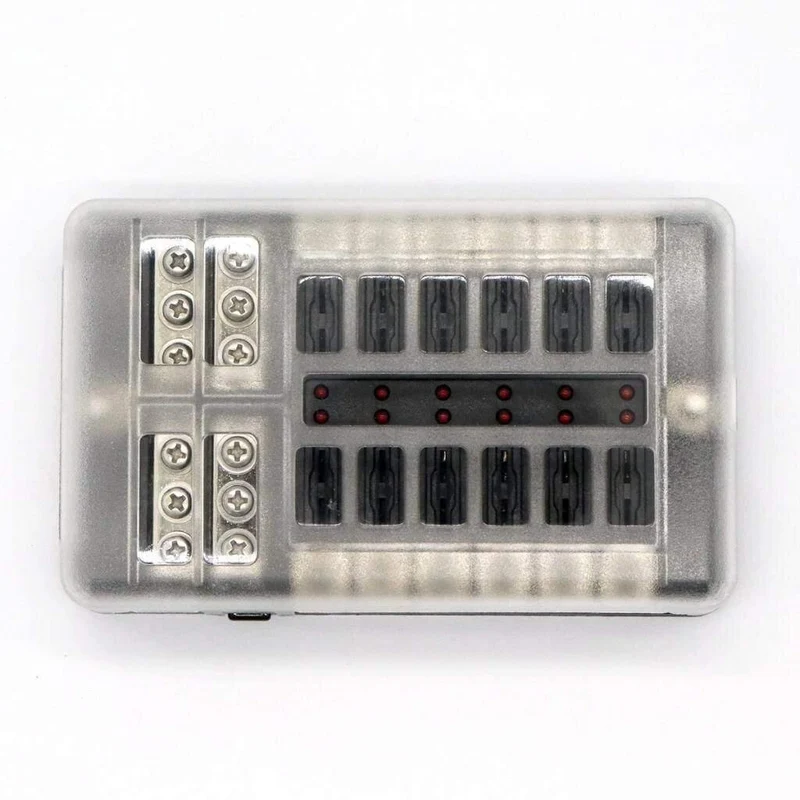 12 Way Blade Fuse Holder Box Block Car Vehice Boat Circuit ATO ATC 32VAuto & Motorrad: Teile, Auto-Ersatz- & -Reparaturteile, Sicherungen & Sicherungen!