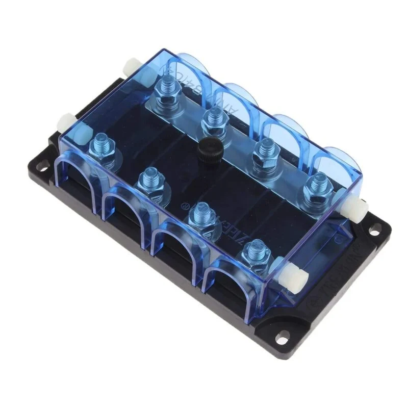 MagiDeal Auto-Boot-8-Wege-Stromkreis-Standard-Blade-Sicherungskasten-Blockhalter-Stecker