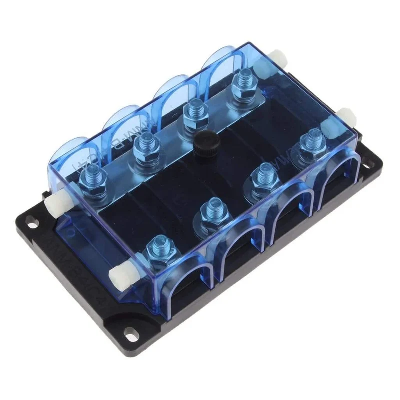 MagiDeal Auto-Boot-8-Wege-Stromkreis-Standard-Blade-Sicherungskasten-Blockhalter-Stecker