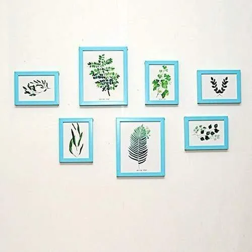 7 Stück klassischer Bilderrahmen zum Aufhängen an der Wand, Bilderrahmen, Foto, 7 10 Zoll, Wandkunst, Hochzeitspaar, Empfehlung, Bilderrahmen