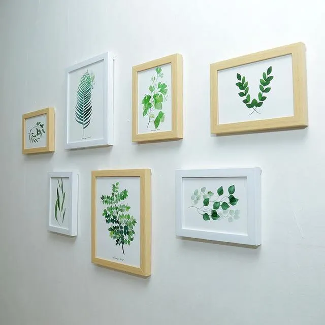 7 Stück klassischer Bilderrahmen zum Aufhängen an der Wand, Bilderrahmen, Foto, 7 10 Zoll, Wandkunst, Hochzeitspaar, Empfehlung, Bilderrahmen