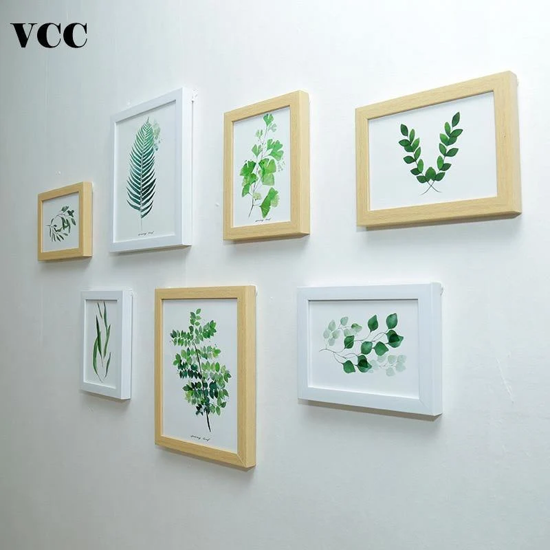 7 Stück klassischer Bilderrahmen zum Aufhängen an der Wand, Bilderrahmen, Foto, 7 10 Zoll, Wandkunst, Hochzeitspaar, Empfehlung, Bilderrahmen