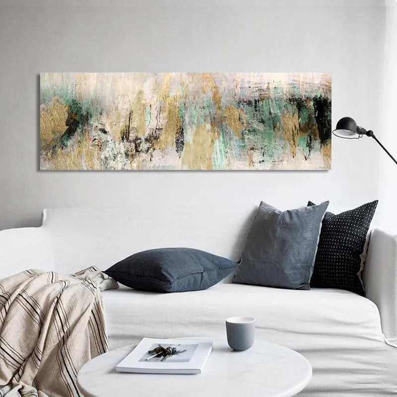 Dekoration Moderne Abstrakte Kunst Ölgemälde Poster und Drucke Wandkunst Leinwandbilder für Wohnzimmer Kein Rahmen