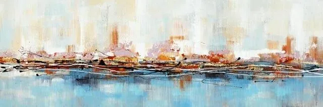 Dekoration Moderne Abstrakte Kunst Ölgemälde Poster und Drucke Wandkunst Leinwandbilder für Wohnzimmer Kein Rahmen